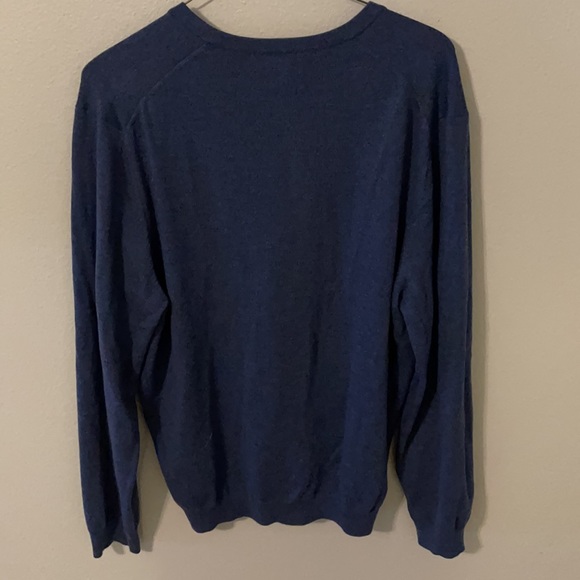 Brooks Brothers “346” Merino Wool V-Neck Sweater - Picture 2 of 4